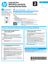 HP LaserJet Pro MFP M226 series Guide d'installation