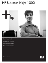 HP BUSINESS INKJET 1000 PRINTER Guide d'installation
