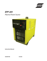 ESAB EPP-201 Plasma Power Source Manuel utilisateur
