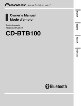 Pioneer CD-BTB100 Manuel utilisateur