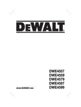 DeWalt DWE4597 Le manuel du propriétaire
