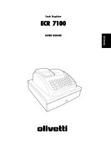 Olivetti ECR 7100 Le manuel du propriétaire