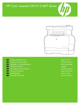 HP Color LaserJet CM1312 Multifunction Printer series Mode d'emploi