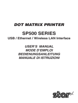 Star Micronics SP500 Series Manuel utilisateur