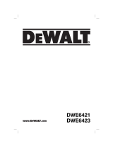 DeWalt DWE6421 Manuel utilisateur