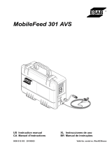 ESAB MobileFeed 301 AVS Manuel utilisateur