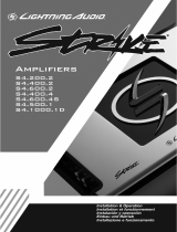 Lightning Audio Strive S4.600.4S Installation & Operation Manual