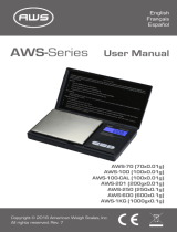 American Weigh AWS-250 Manuel utilisateur