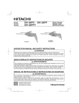 Hitachi DH26PC Manuel utilisateur