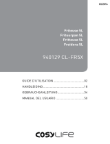 COSYLIFE CL-FR5X inox 5L Le manuel du propriétaire