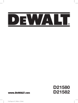 DeWalt D21582K Manuel utilisateur