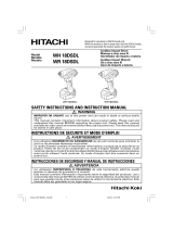 Hitachi WR18DSHLP4 Manuel utilisateur