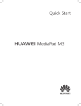 Huawei  MediaPad M3 Guide de démarrage rapide