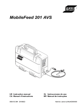 ESAB MobileFeed 201 AVS Manuel utilisateur