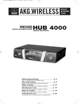 AKG HUB 4000 Le manuel du propriétaire