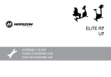 Horizon Fitness Elite R7 Assembly Manual