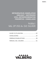 Valberg Réf 2P VAL 2P 252 A+ SIC silver Le manuel du propriétaire