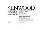 Kenwood KDC-C519FM Manuel utilisateur