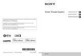 Sony HT-XT2 Home Theatre System Manuel utilisateur