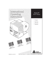 Avery Dennison 9825 Printer Operator's Handbook