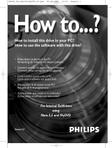 Philips DVDRW824K-00 Manuel utilisateur