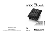 JBSYSTEMS MIX 3 USB Le manuel du propriétaire