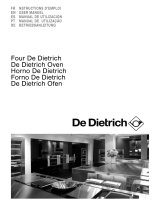 De Dietrich DOP1180X Manuel utilisateur
