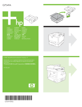 HP LaserJet M5035 Multifunction Printer series Mode d'emploi