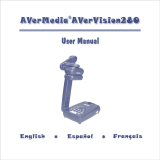 AVer AVerVision 280 Manuel utilisateur