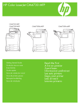 HP Color LaserJet CM4730 Multifunction Printer series Guide de démarrage rapide