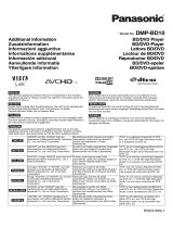 Panasonic DMPBD10APP Le manuel du propriétaire