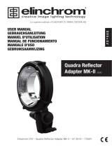 Elinchrom Quadra Reflector Adapter MKII Manuel utilisateur