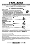 Black & Decker Autotape ATM100 Type 3 Manuel utilisateur