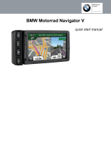 Garmin BMW Motorrad Navigator V Manuel utilisateur