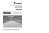 Panasonic CQRG153U Mode d'emploi