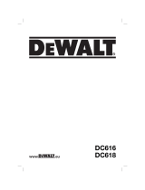 DeWalt DC616KEC Le manuel du propriétaire