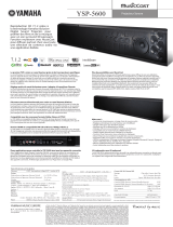 Yamaha MusicCast YSP5600 noir Product information