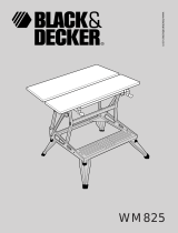 Black & Decker WM825 T3 Le manuel du propriétaire