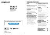 Kenwood KDC-BT42U Le manuel du propriétaire
