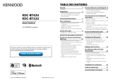 Kenwood KDC-BT32U Le manuel du propriétaire