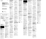 Sony ICF-C273 Manuel utilisateur