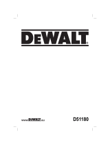 DeWalt D51180 Le manuel du propriétaire