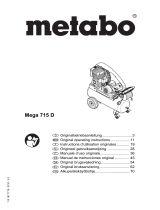 Metabo Mega 715 D Mode d'emploi