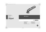 Bosch PMF 10.8 LI Le manuel du propriétaire
