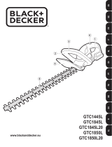 Black & Decker GTC1845L20 Manuel utilisateur