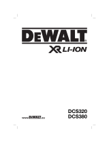 DeWalt DCS320 Le manuel du propriétaire