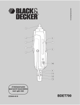 Black & Decker BDET700 Manuel utilisateur