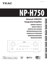 TEAC NP-H750 Le manuel du propriétaire