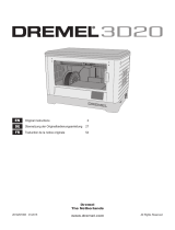 Dremel 3D20 Idea Builder Original Instructions Manual