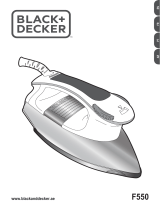 Black & Decker F550 Manuel utilisateur